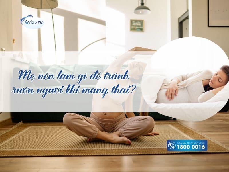 Mẹ nên làm gì để tránh rướn người khi mang thai?